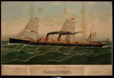 Cunard Steamship Servia