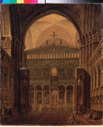 Interior of the Temple in Jerusalem