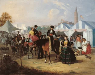 At the Seville Fair
