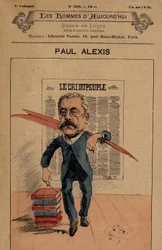 Cover of The Men of Today, Number 336, Illustration by Manuel Luque: The Cree of the People - Alexis Paul