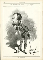 Illustration by Manuel Luque in La Caricature (1880)