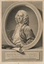 Hyacinthe Collin de Vermont, 1693-1761, painter and member of the academy