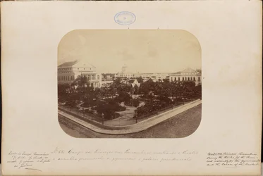 Campo das Princesas in Pernambuco Showing the Theatre, Provincial Assembly, Gymnasium, and Presidential Palace