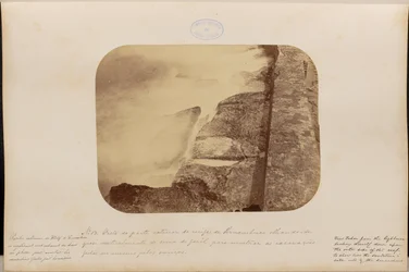 View from the Exterior of Recife, Pernambuco, Looking Vertically from the Lighthouse to Show Excavations