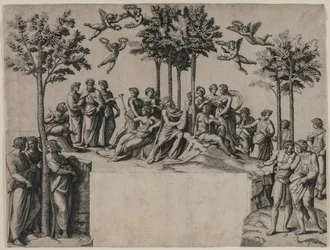 Apollo on Parnassus, c. 1517-1520