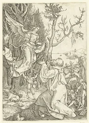 Angel Appears to Joachim (Life of Mary series)
