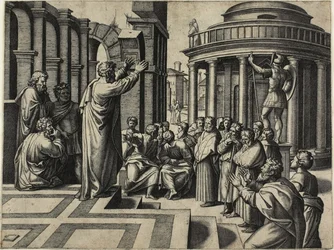 Saint Paul Preaching at Athens