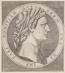 Speculum Romanae Magnificentiae: Domitian, from The Twelve Caesars