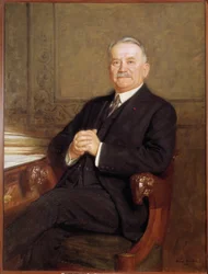 Portrait of the President of the Republic Gaston Doumergue