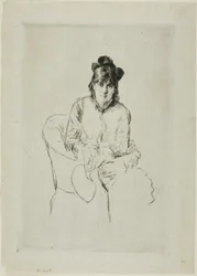Portrait of Berthe Morisot