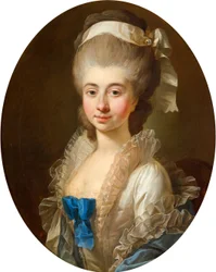 Portrait of Urszula Maria Mniszech née Zamoyska