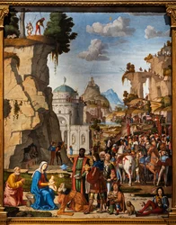 Adoration by the Wise Men (detail)