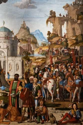 Adoration by the Wise Men (detail)