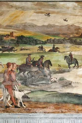 Hunting Scene (detail)