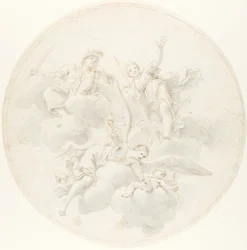 The Chastisement of Cupid by Jealousy in the Presence of Diana and Mars