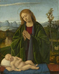 Madonna Adoring the Child