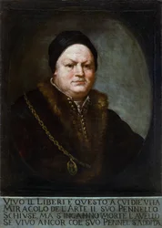 Portrait of the painter Pietro Liberi (1605-1687)