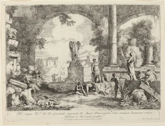 Landscape with Classical Ruins