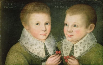 Portrait of Two Brothers, 1586