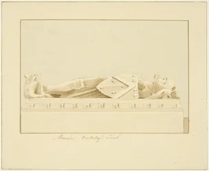 Effigy of Maurice, 7th Earl of Berkeley, in Bristol Cathedral