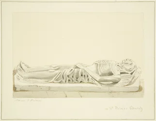 Effigy on a Monument in St Peter