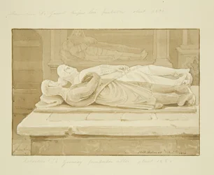 Monument of de Gourney and Gaunt in the East End of the South Aisle of St Mark