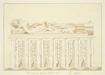 Tomb of Abbot Knowles, in Bristol Cathedral