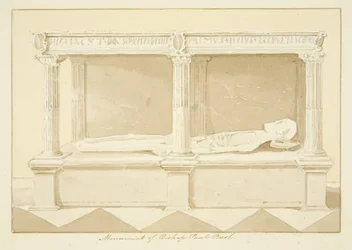 Tomb of Bishop Paul Bush in Bristol Cathedral