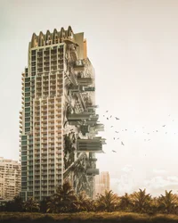Vertical Garden Skyscraper