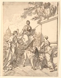 Allegorical Leaf on the Occasion of Duke Franz III