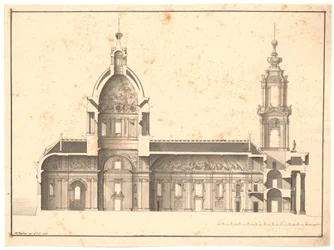 Longitudinal Section through the Same Church