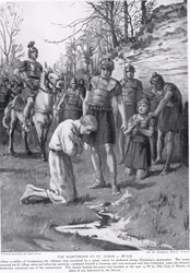 The Martyrdom of St. Alban, Illustration from 