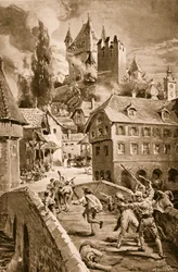 The Burning of the Castle of Wadenschwyl