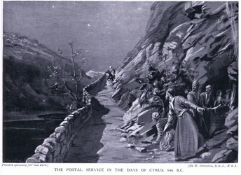 The Postal Service in the Days of Cyrus 546 BC