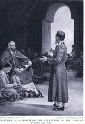 Vologeses III Superintends the Collection of the Pahlavi Avesta 160 AD