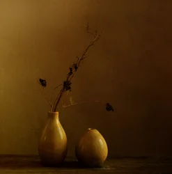 Earthy Vases Dried Branches