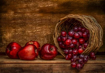 Autumn Fruit Still Life