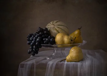 Dark Fruit Still Life