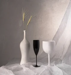 Elegant Monochrome Still Life