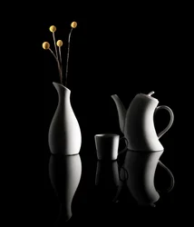 Elegant Still Life Reflection