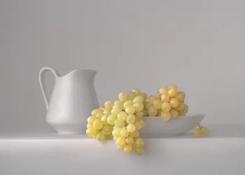 Fresh Grapes Still Life