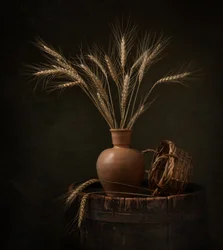 Harvest Wheat Still Life