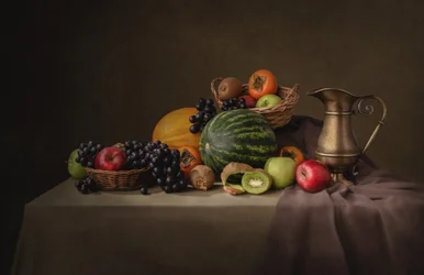 Rich Harvest Still Life