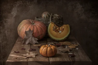 Rustic Autumn Pumpkins