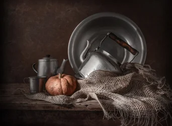 Rustic Autumn Still Life
