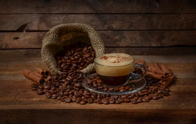 Rustic Coffee Still Life