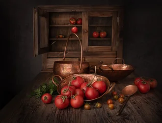 Rustic Copper Tomatoes