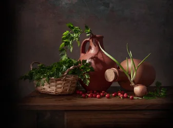 Rustic Kitchen Still Life