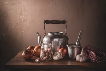 Rustic Kitchen Still Life