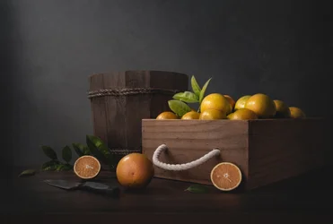 Rustic Orange Still Life